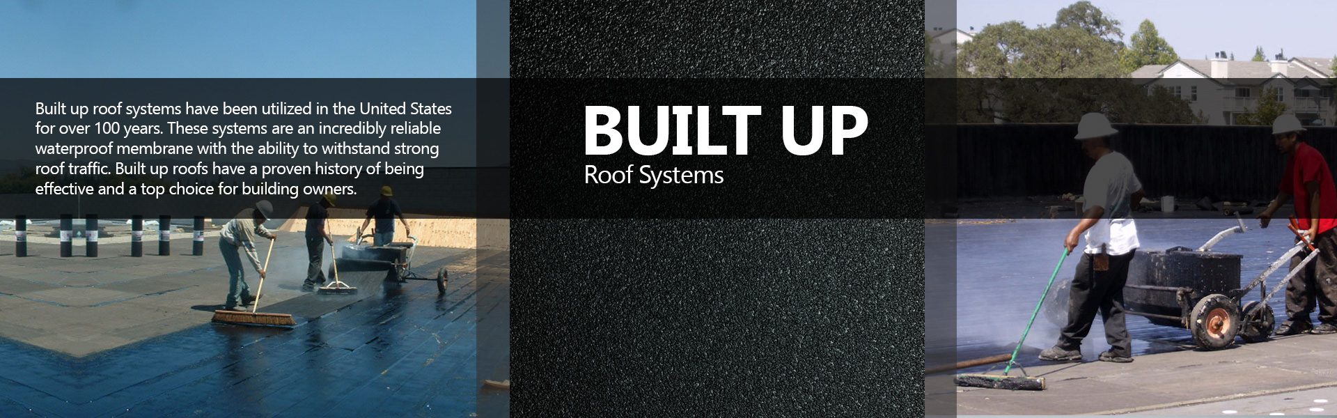 built up roofing CRC Roofing